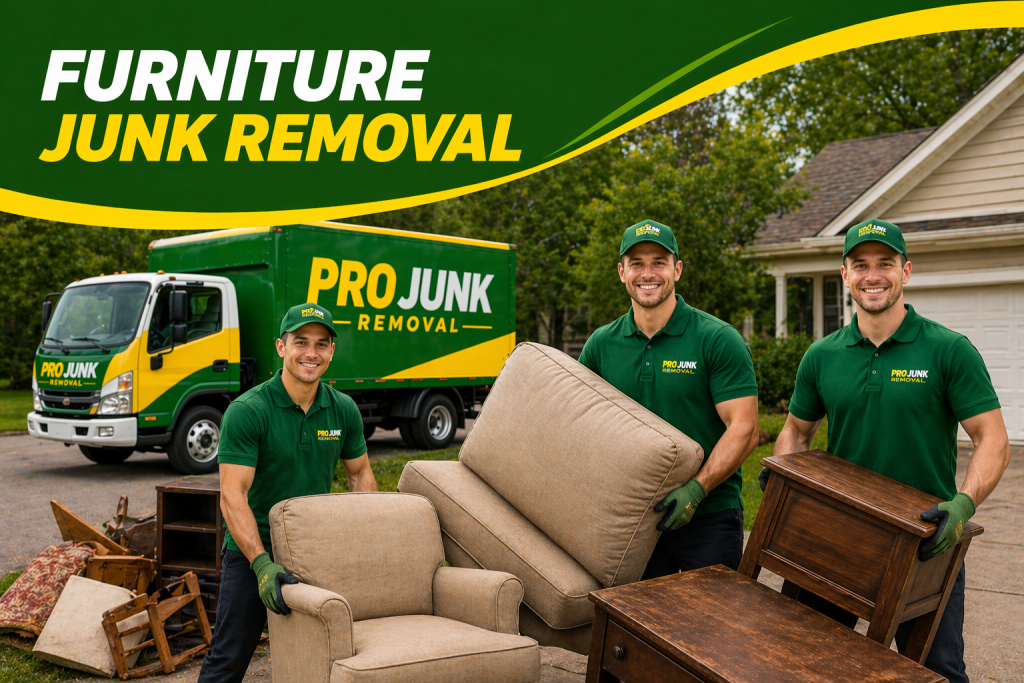 workers loading furniture into removal truck